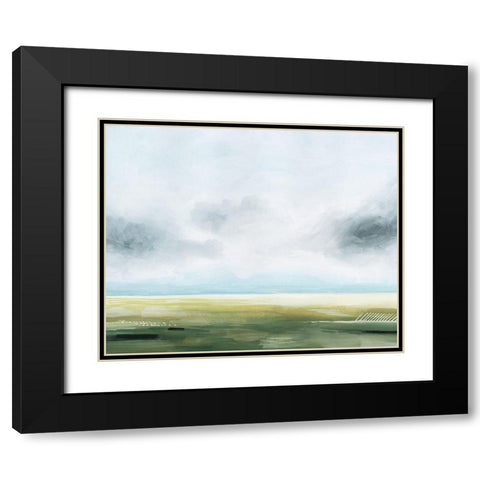 Vanishing Horizon II Black Modern Wood Framed Art Print with Double Matting by Popp, Grace