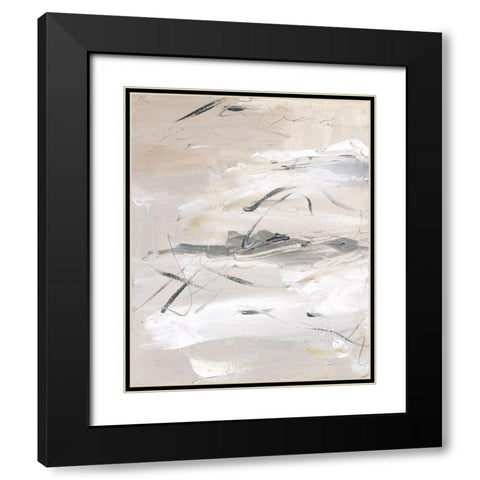 Ceramic Surface II Black Modern Wood Framed Art Print with Double Matting by Wang, Melissa