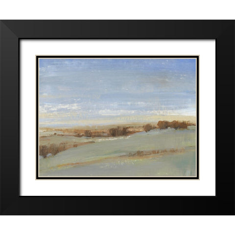 Soft Afternoon I Black Modern Wood Framed Art Print with Double Matting by OToole, Tim