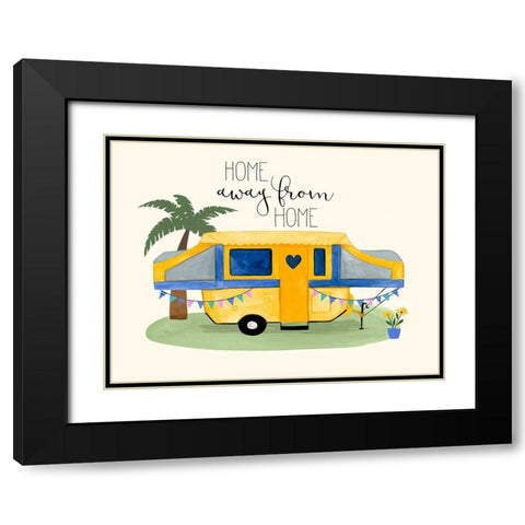 Roam Sweet Roam III Black Modern Wood Framed Art Print with Double Matting by Borges, Victoria