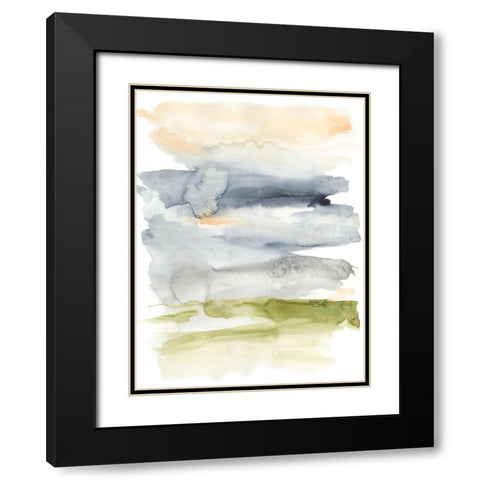 Crystallized Marsh I Black Modern Wood Framed Art Print with Double Matting by Goldberger, Jennifer