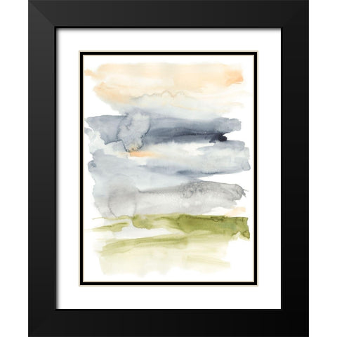 Crystallized Marsh I Black Modern Wood Framed Art Print with Double Matting by Goldberger, Jennifer