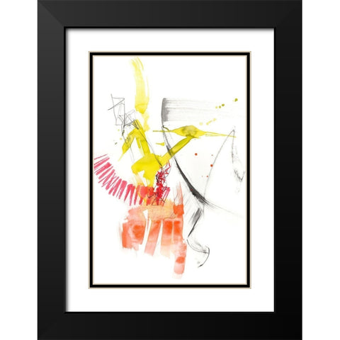 Swing Set I Black Modern Wood Framed Art Print with Double Matting by Goldberger, Jennifer