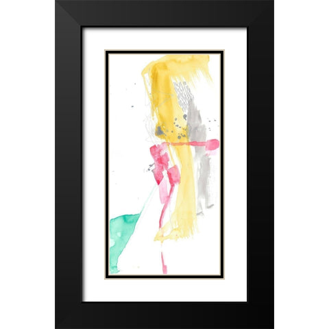 Neon Exploration II Black Modern Wood Framed Art Print with Double Matting by Goldberger, Jennifer