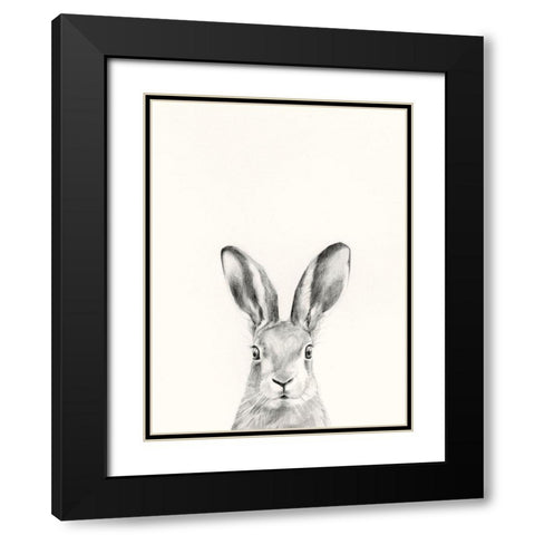 Animal Mug I Black Modern Wood Framed Art Print with Double Matting by Borges, Victoria