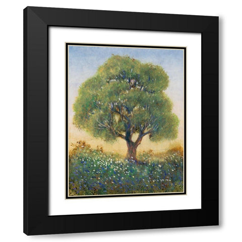 Standing in the Field I Black Modern Wood Framed Art Print with Double Matting by OToole, Tim