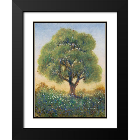 Standing in the Field I Black Modern Wood Framed Art Print with Double Matting by OToole, Tim