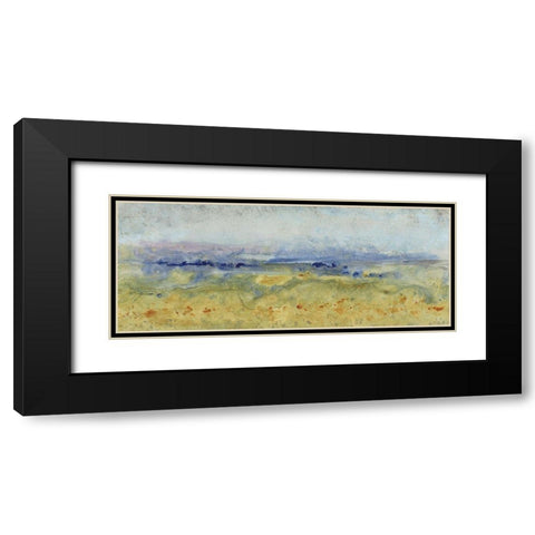 Open Terrain I Black Modern Wood Framed Art Print with Double Matting by OToole, Tim