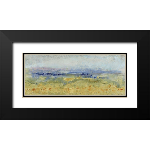 Open Terrain I Black Modern Wood Framed Art Print with Double Matting by OToole, Tim