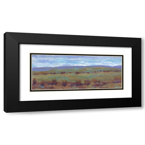 Open Land I Black Modern Wood Framed Art Print with Double Matting by OToole, Tim