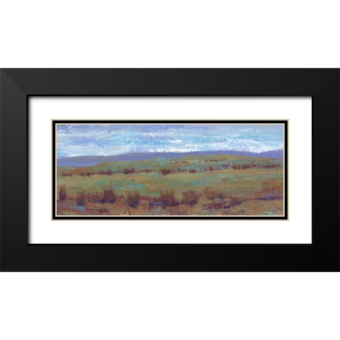 Open Land I Black Modern Wood Framed Art Print with Double Matting by OToole, Tim