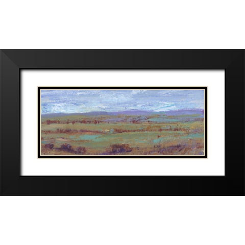 Open Land II Black Modern Wood Framed Art Print with Double Matting by OToole, Tim