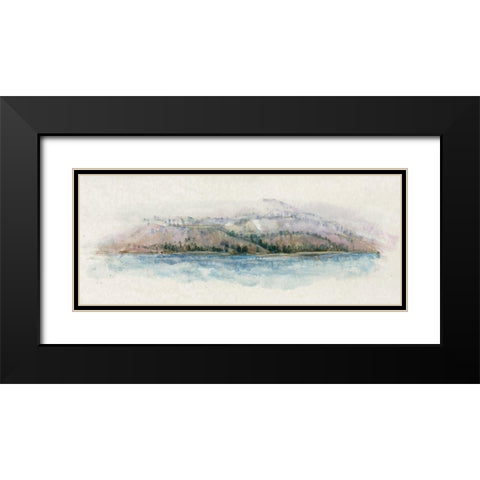 Passing By II Black Modern Wood Framed Art Print with Double Matting by OToole, Tim