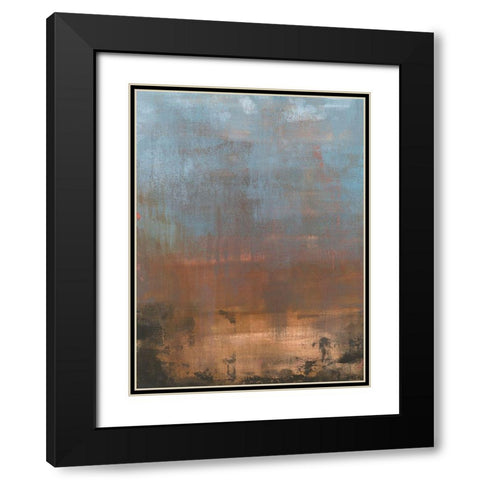 Nogales II Black Modern Wood Framed Art Print with Double Matting by Green, Jacob