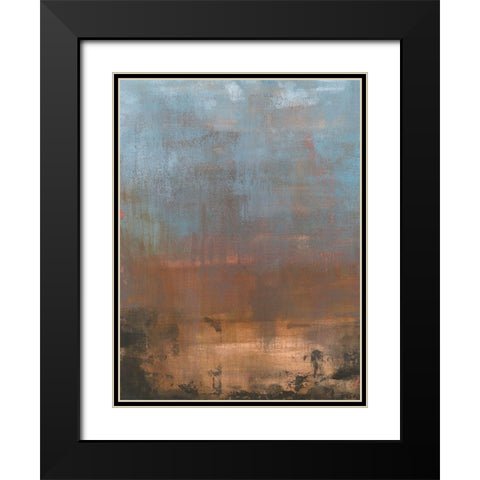 Nogales II Black Modern Wood Framed Art Print with Double Matting by Green, Jacob