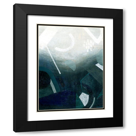 Bathing Beams I Black Modern Wood Framed Art Print with Double Matting by Popp, Grace