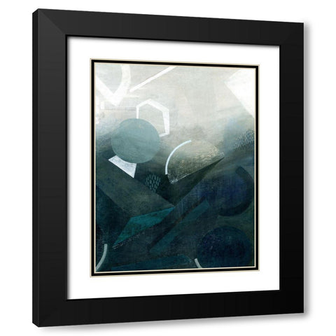 Bathing Beams II Black Modern Wood Framed Art Print with Double Matting by Popp, Grace