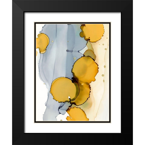 Distant Suns I Black Modern Wood Framed Art Print with Double Matting by Harper, Ethan