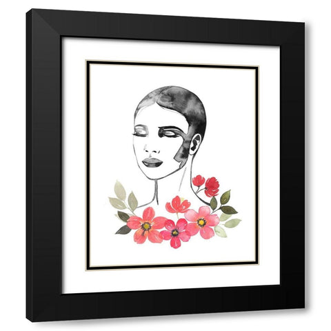 Daydreamer II Black Modern Wood Framed Art Print with Double Matting by Popp, Grace