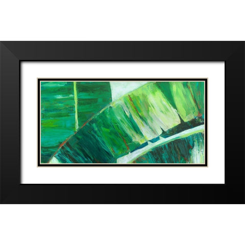 Goin Bananas I Black Modern Wood Framed Art Print with Double Matting by Wilkins, Suzanne