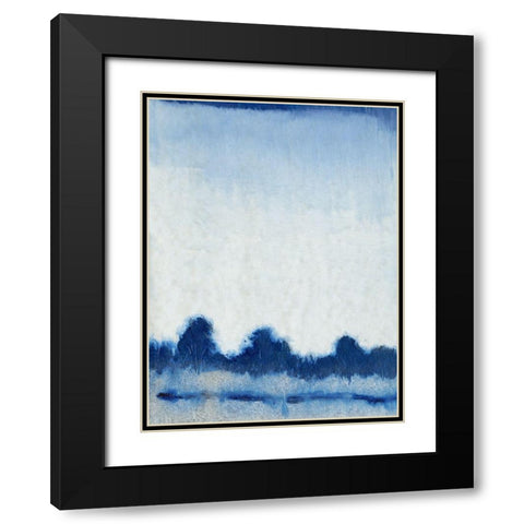 Passing Showers I Black Modern Wood Framed Art Print with Double Matting by OToole, Tim