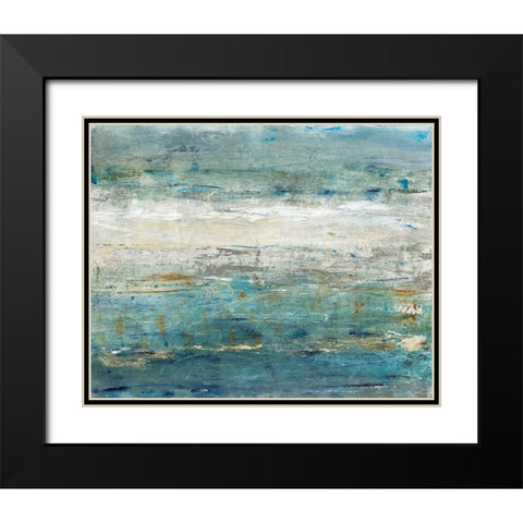 Accent II Black Modern Wood Framed Art Print with Double Matting by OToole, Tim