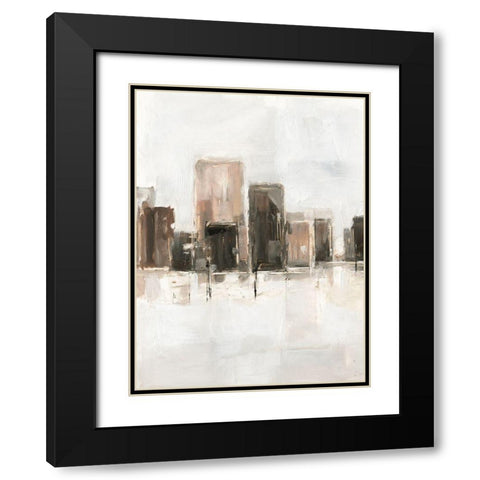 Metropolitan Vista I Black Modern Wood Framed Art Print with Double Matting by Harper, Ethan