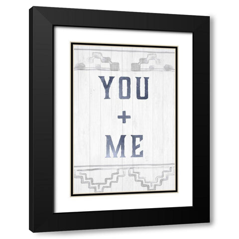 Southwest Home I Black Modern Wood Framed Art Print with Double Matting by Studio W