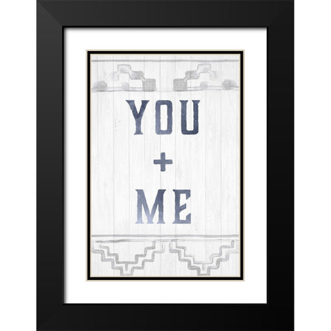 Southwest Home I Black Modern Wood Framed Art Print with Double Matting by Studio W