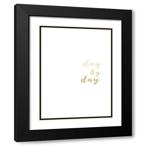 Encouragements II Black Modern Wood Framed Art Print with Double Matting by Hambly, Anna