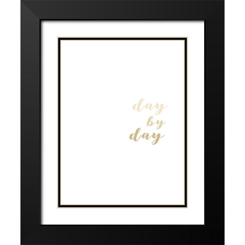 Encouragements II Black Modern Wood Framed Art Print with Double Matting by Hambly, Anna