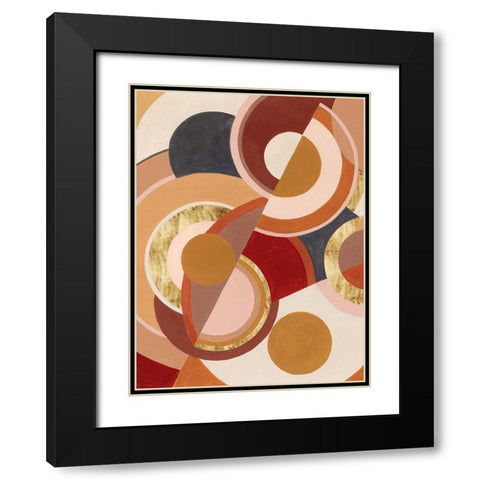 Tectonic Earth I Black Modern Wood Framed Art Print with Double Matting by Popp, Grace