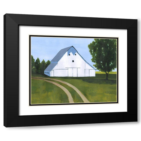 Sunbathed Stead I Black Modern Wood Framed Art Print with Double Matting by Popp, Grace