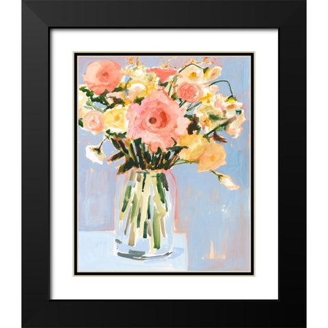 Undone Arrangement I Black Modern Wood Framed Art Print with Double Matting by Borges, Victoria