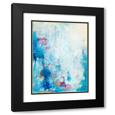 In the Mist I Black Modern Wood Framed Art Print with Double Matting by Combs, Joyce
