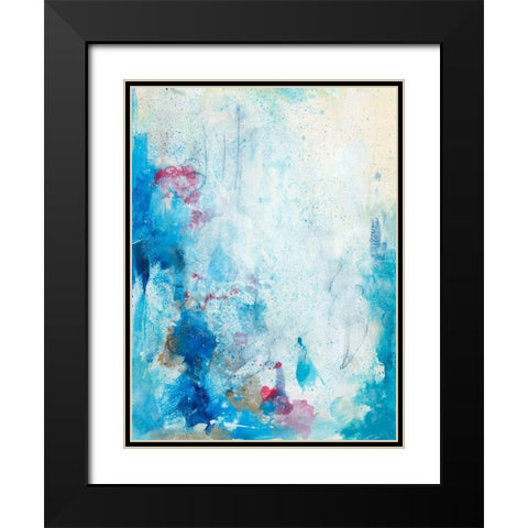 In the Mist I Black Modern Wood Framed Art Print with Double Matting by Combs, Joyce
