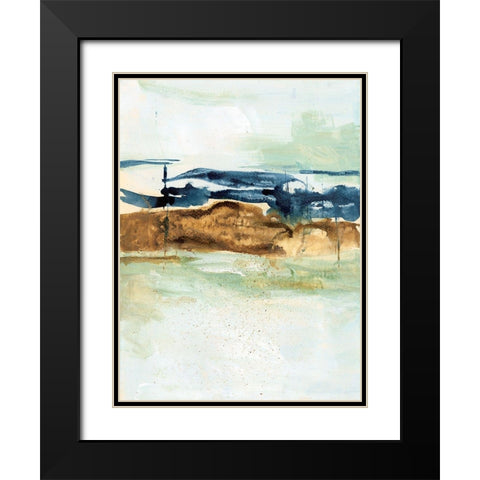 Northern Spring I Black Modern Wood Framed Art Print with Double Matting by Combs, Joyce
