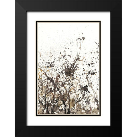 In the Weeds I Black Modern Wood Framed Art Print with Double Matting by Dixon, Samuel