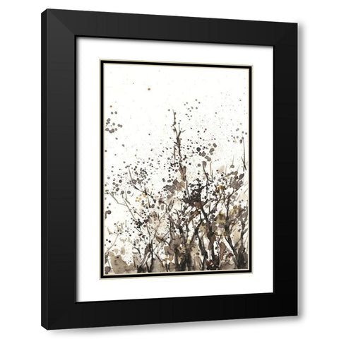 In the Weeds II Black Modern Wood Framed Art Print with Double Matting by Dixon, Samuel