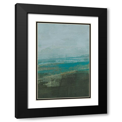 Werra I Black Modern Wood Framed Art Print with Double Matting by Jachimiec, Sue