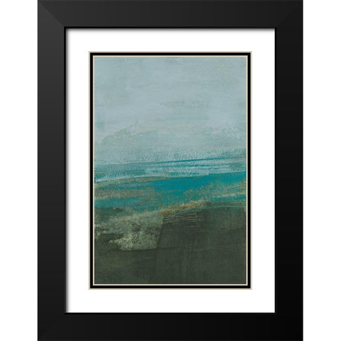 Werra I Black Modern Wood Framed Art Print with Double Matting by Jachimiec, Sue