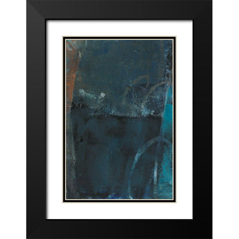 Chivy I Black Modern Wood Framed Art Print with Double Matting by Jachimiec, Sue