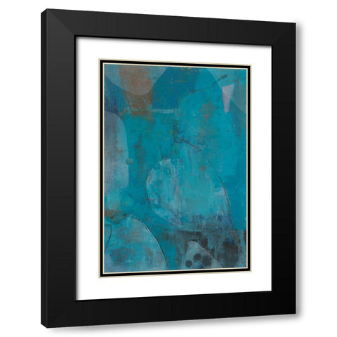 Chivy IV Black Modern Wood Framed Art Print with Double Matting by Jachimiec, Sue