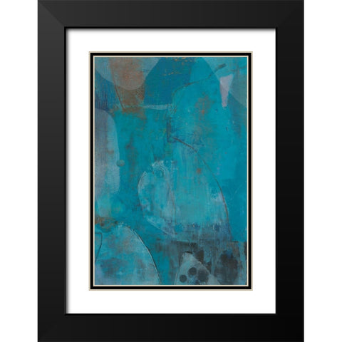 Chivy IV Black Modern Wood Framed Art Print with Double Matting by Jachimiec, Sue
