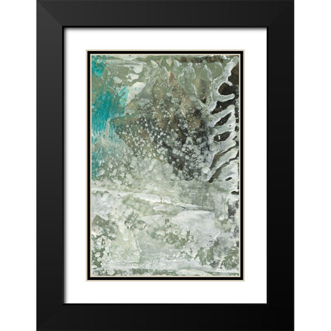 Salt Water II Black Modern Wood Framed Art Print with Double Matting by Stramel, Renee W.