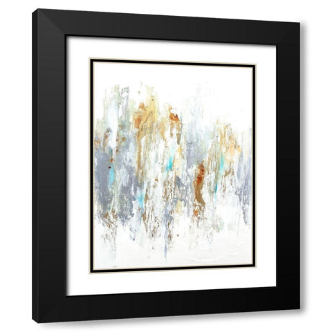 Neutros I Black Modern Wood Framed Art Print with Double Matting by Herrera, Leticia
