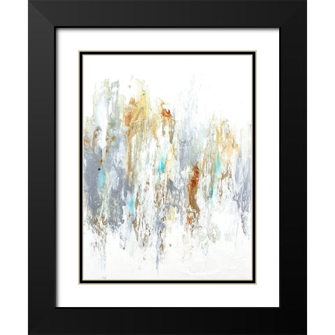Neutros I Black Modern Wood Framed Art Print with Double Matting by Herrera, Leticia