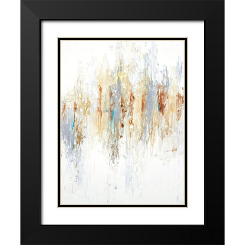 Neutros II Black Modern Wood Framed Art Print with Double Matting by Herrera, Leticia