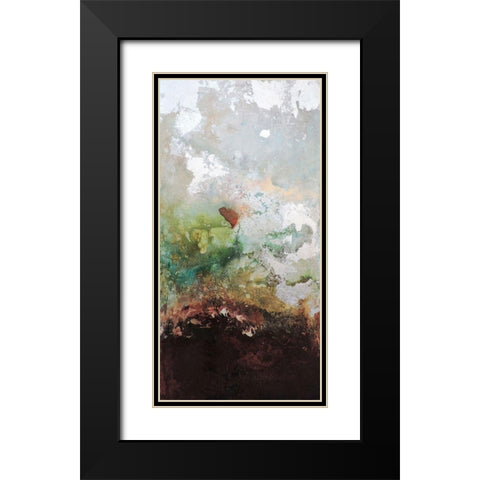 En la Tierra I Black Modern Wood Framed Art Print with Double Matting by Herrera, Leticia