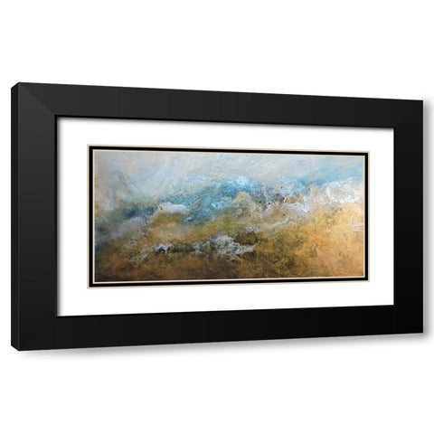 Metalicos y Texturas I Black Modern Wood Framed Art Print with Double Matting by Herrera, Leticia